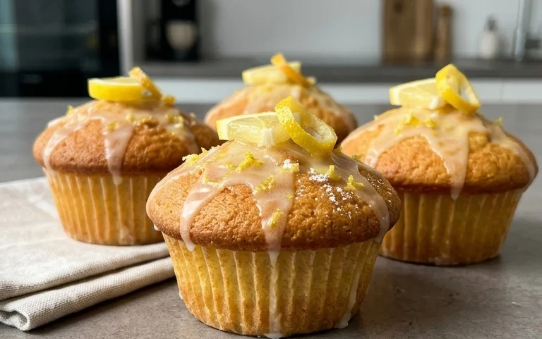 Zitronenmuffins – schnell & einfach