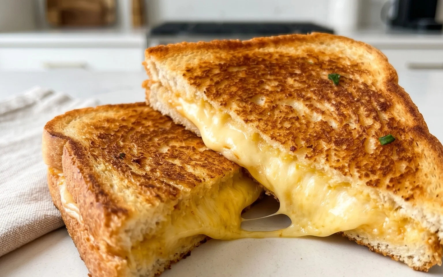 Air Fryer Grilled Cheese Recipe
