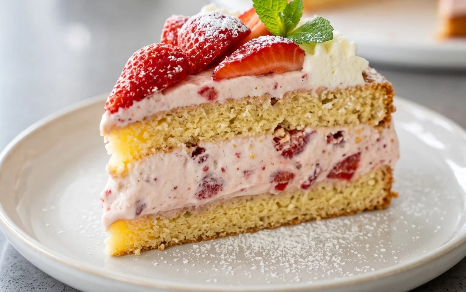 Erdnon-alcoholic beer-Sahne-Torte - leicht und ohne Gelatine