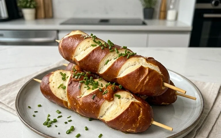 Bayerische Laugenspieße