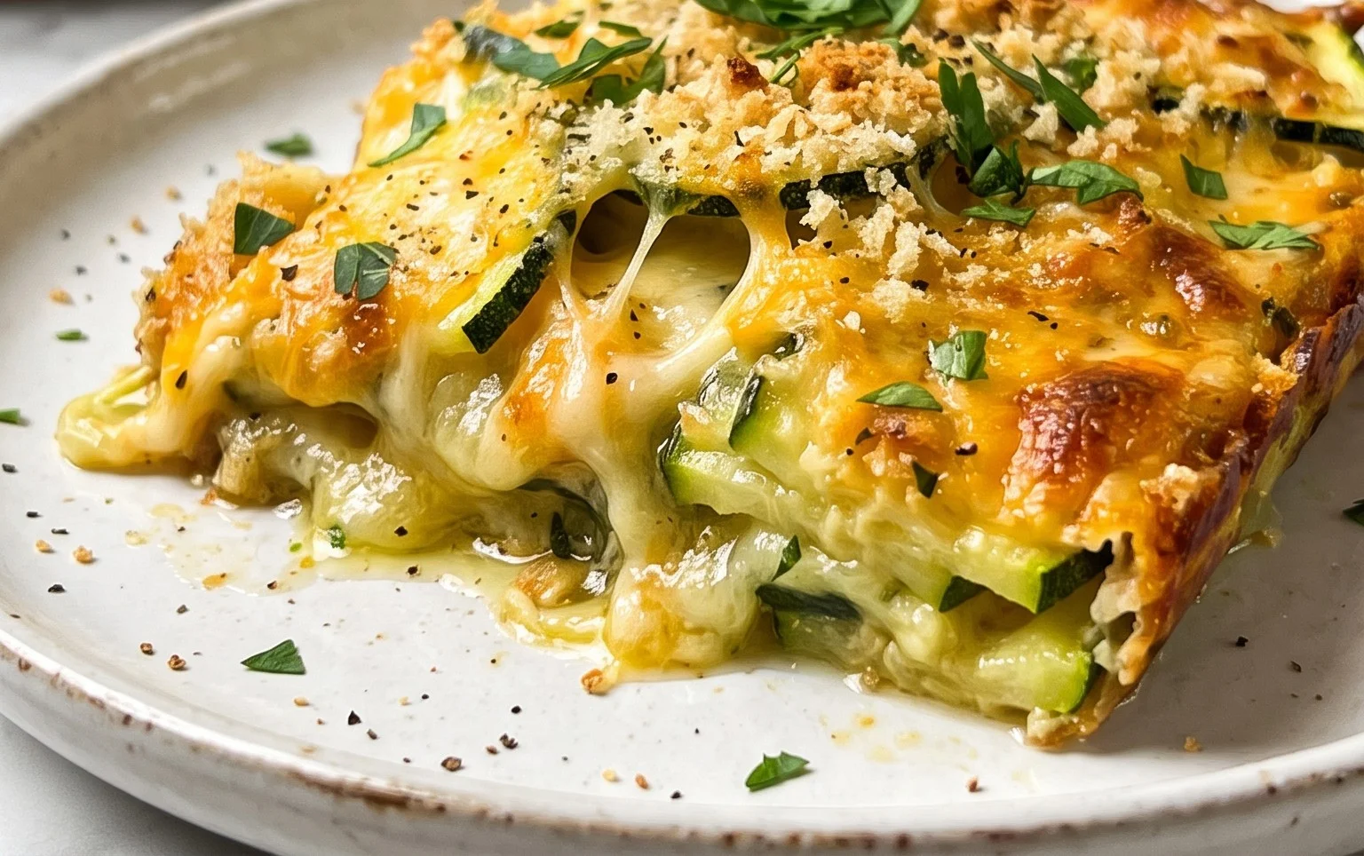 Easy Cheesy Zucchini Casserole
