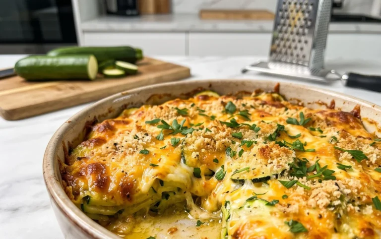 Easy Cheesy Zucchini Casserole
