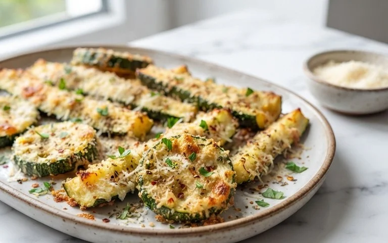 Baked Parmesan Zucchini
