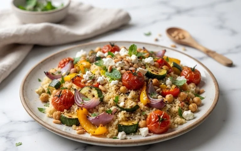 Röstgemüse Couscous für Geschmacksexplosion