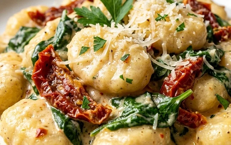 Creamy Tuscan Gnocchi