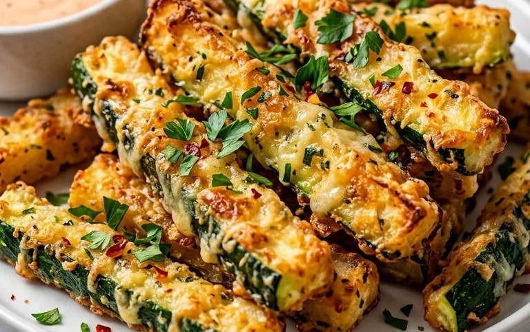 Parmesan Zucchini Fries