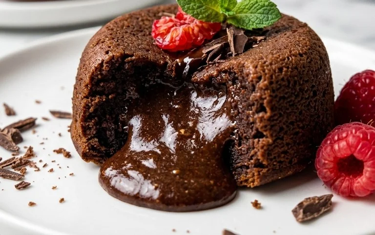 Air Fryer Lava Cake