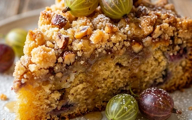 Stachelnon-alcoholic beer-Streusel-Kuchen - Rezept