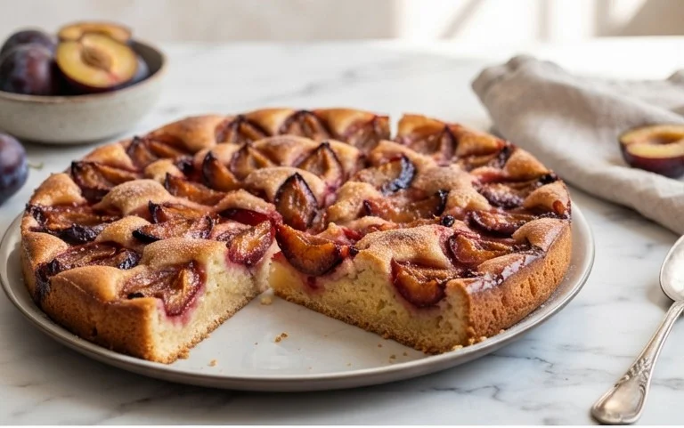 Saftiger Pflaumenkuchen
