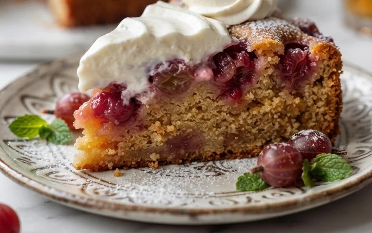 Stachelnon-alcoholic beerkuchen mit Quark und Schmand