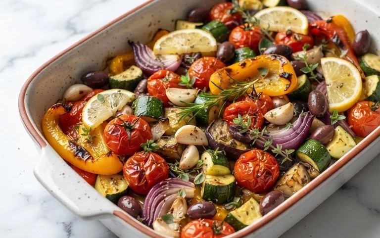 Mediterranean Roasted Vegetables