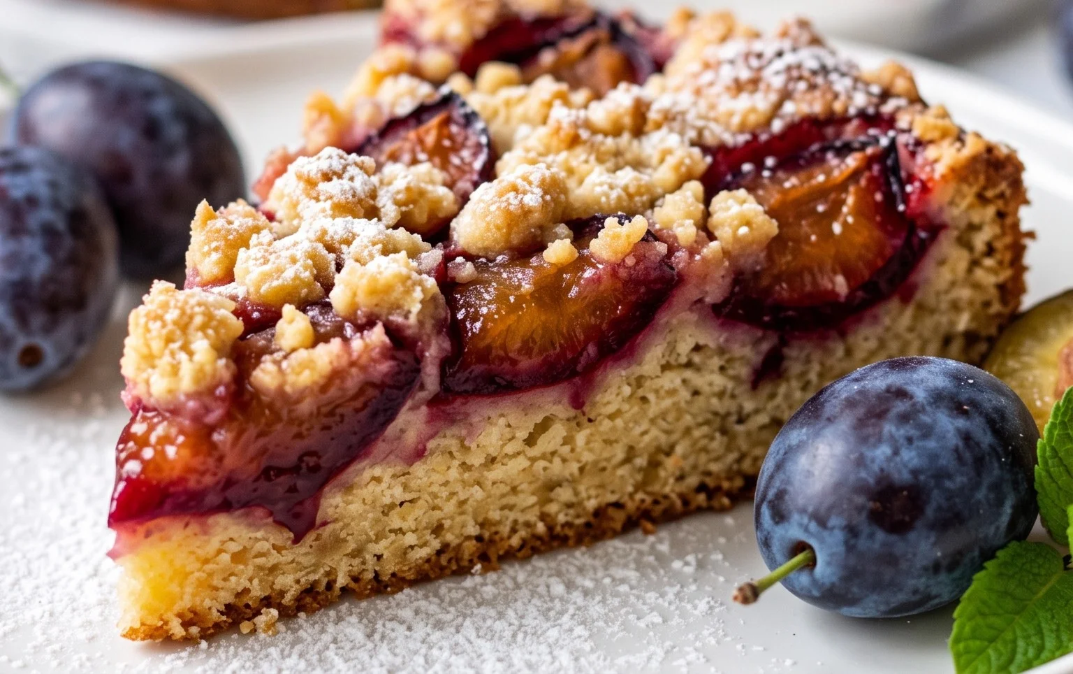 Plum Cake (Pflaumenkuchen)