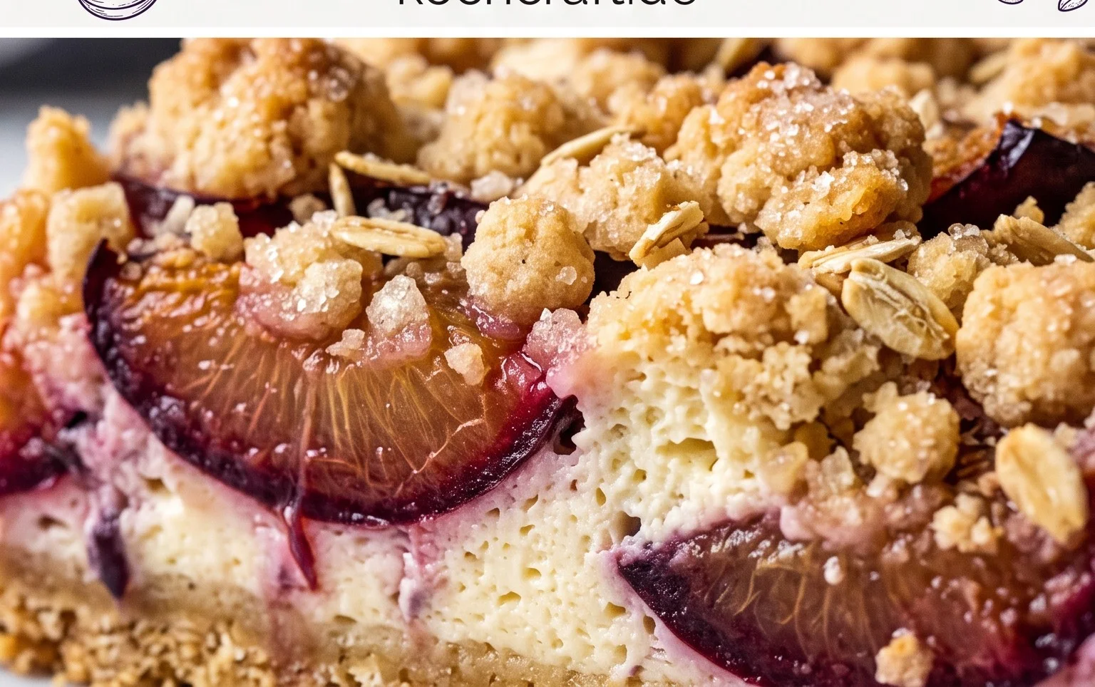 Zwetschgenkuchen mit Quark und Streuseln: Hallo Spätsommer