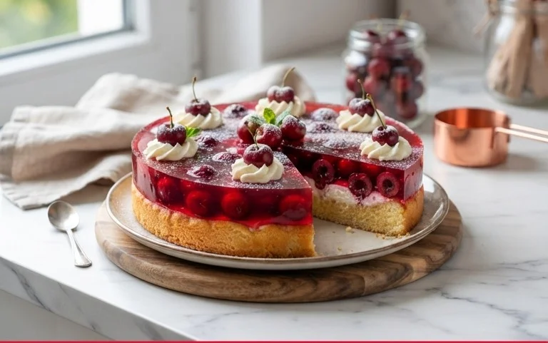 Wackelpudding-Kuchen