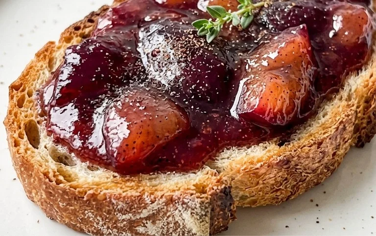 Vanilla Plum Jam Recipe