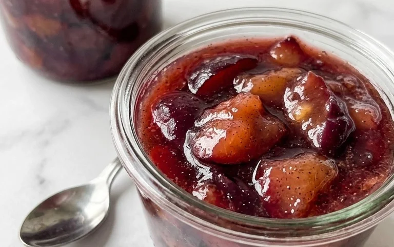 Vanilla Plum Jam Recipe