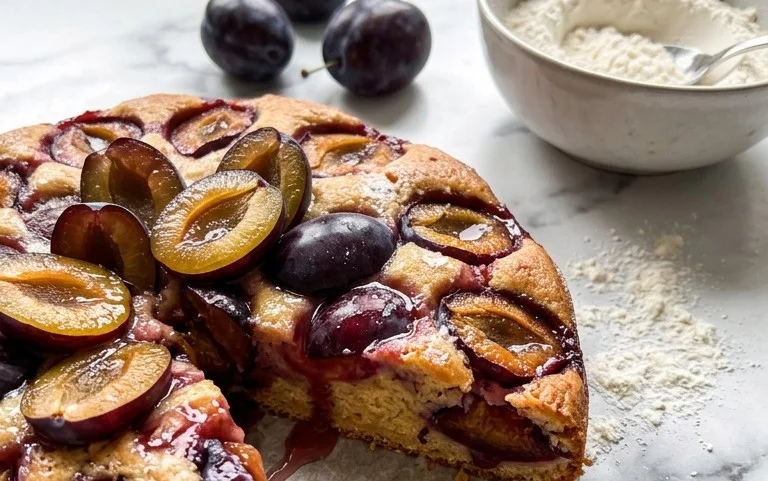 Saftiger Pflaumenkuchen