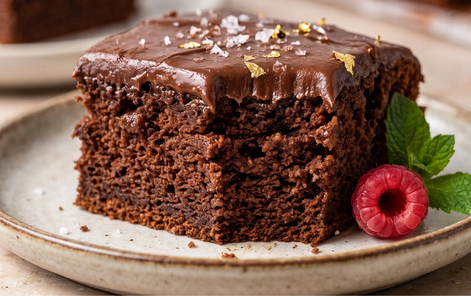 Schokokuchen vom Blech - saftig & schnell